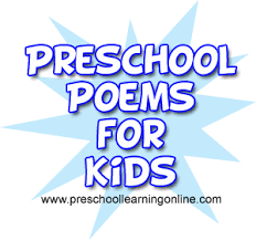 Have each child (or pair of children) hold a large letter and have one line to say. Poems For Kids Preschool Learning Online Lesson Plans Worksheets