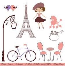 One might ask, what else is there to say? there is hardly a person in the world that doesn't know or haven't heard of the famous today, the eiffel tower in paris is a 300 meters tall (324 meters with antennas) structure weighing approximately 10,100 tons. Paris Clip Art Clipart French Clipart Clip Art With Eiffel Tower And Vectors Commercial And Personal Use Paris Clipart Clip Art Art Clipart