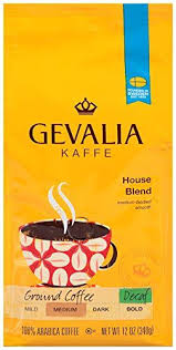 Gevalia House Coffee Medium Ground Gevalia Blended Coffee Decaf