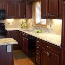 Pulls For Cherry Cabinets And Gray Granite Countertops Colors For Fl Home Classy Kitchen Cherry Cabinets Kitchen New Kitchen Cabinets