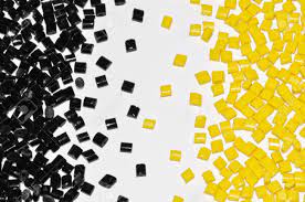 Race in america beyond black and white by frank h. Black And Yellow Polymer Resin Together On White Background Stock Photo Picture And Royalty Free Image Image 12440999