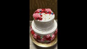 Make this cream cheese frosting to go with a delicious red velvet cake. Red Velvet Wedding Cake Youtube