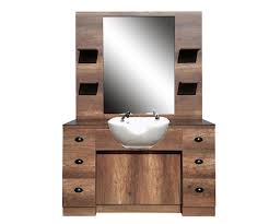 Barber obsluha se zrcadlem a umyvadlem Hairway Barry