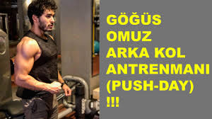 Fitness Programi Gogus Omuz Arka Kol Youtube