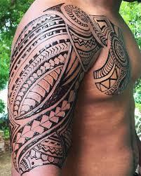 Cool Fresh Jagua Art By Nigrita Nigrita I Got You On The Polynesian Style Too Www Fr Men Henna Tattoo Polynesian Tattoo Henna Men
