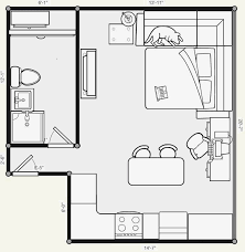 One Bedroom Efficiency Apartment Plans Elegant Glamorous Floor Plans For Studio Apartment Studio Apartment Floor Plans Apartment Floor Plans Studio Floor Plans