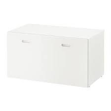 Ikea Stuva Fritids Bench With Toy Storage White White Perfect Height For Small Children They Reach Their Things And Strai Toy Storage Ikea Stuva Ikea