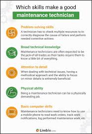 It helps the managers and facility supervisors as it makes sure that a facility or building daily operations are running smoothly. Maintenance Technician Job Duties Skills Responsibilities And Salary