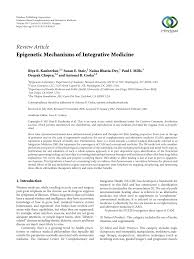 Pdf Epigenetic Mechanisms Of Integrative Medicine