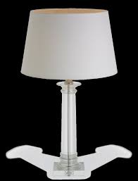 The only assembly required is to. Crystal Tall Column Lamp Base Only Wbr Interiors