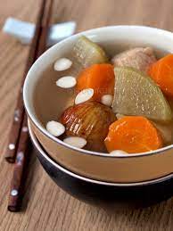 Green Radish Carrots Soup Chinese Phlegm Remedy Chinese Soup Recipes Asian Soup Recipes Carrot Soup