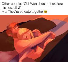 Give us a show about Obi-wan and Satines adventures with Qui-Gon Disney! :  rPrequelMemes
