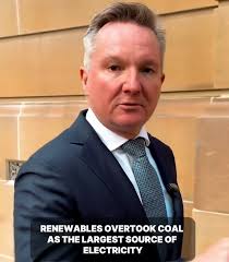 Chris Bowen just claimed that "Just recently, for example, renewables  overtook coal as the largest source of electricity for India." That is not  even close to being true. Last year coal produced