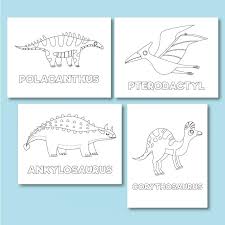 Our dinosaur coloring pages and worksheets are the perfect way to channel your students' dinosaur enthusiasm into valuable skills practice. Printable Dinosaur Coloring Pages For Kids