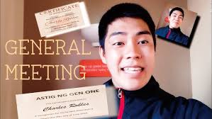 GENERAL MEETING