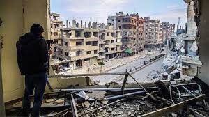 Orange indicates cities destroyed by aliens. Syrian Filmmakers Condemn Cinematic Looting Of Destroyed Cities Frieze