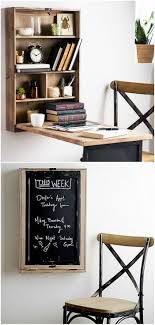 It is easy to build and install using the free building plans fold down desk with storage build a childrens wall mounted, fold down desk with storage inside and a chalkboard on the outside. 12 Floating Desks That Look Great And Take Up Minimal Space Living In A Shoebox Desks For Small Spaces Floating Desk Desk In Living Room