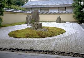 Japan Art Of Standing Stone Japanese Garden Design Landscape Design Garden Design