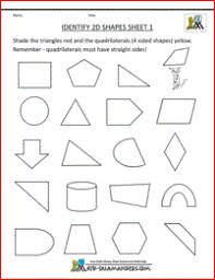 Sloppy organization can make it difficult to keep track of assignments. 2d Shapes Worksheets