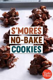 S Mores No Bake Cookies No Bake Cookies Smore Recipes Baking