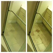 My Glass Shower Door Before And After Cleaning With A Wet Enviro Cloth Using The Descaler Or Blue Diamond Would Als Norwex Cleaning Norwex Dry Carpet Cleaning