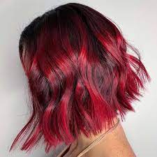 65 Red And Black Hairstyles In 2021 Hair Color For Black Hair Dark Red Hair Color Red Ombre Hair