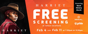 But we want to celebrate the season with our members too! Free Harriet Movie Screening Regal