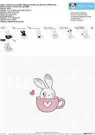 Memang keramik lantai memiliki sejumlah kelebihan dibandingkan jenis material lainnya. Stickdateien Online Kaufen Bei Stickmops Designs Freebie Stickdatei Bunny In A Cup 10x10 Rahmen