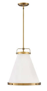Lark 1 Light Single Cone Pendant In 2020 Cone Pendant Pendant Light Hinkley
