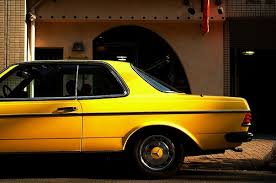 Image result for Sun Yellow 1980 Mercedes