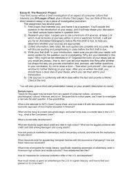If you are writing the research paper as part of an academic course, the issues raised in class and the particulars of the assignment given by the teacher establish the direction. Essay Iii The Research Project 8 9 Pages Of Text