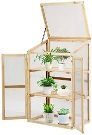 Urban gardening ist mein absolutes hobby. Costway Fruhbeet Hochbeet Pflanzkasten Pflanzhaus Gewachshaus Treibhaus Fruhbeetkasten Garten Balkon Aus Holz 60x45x100cm Natur Amazon De Garten