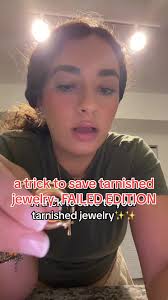 the end results really made me 🤩angry🤩 #tarnishedjewelry  #cleaningjewelryhacks #faileddiy