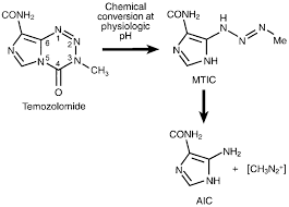 Image result for Temozolomide