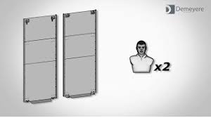 Montage armoire pax porte coulissante notice de montage. Pose De Portes Coulissantes Youtube