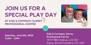 Special Play Day at Kids & Company Surrey