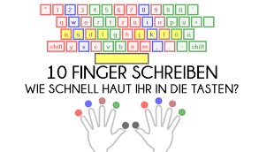 Dabei hilft ihnen das zehnfingersystem beim tippen an pc, tablet oder schreibmaschine gerade durch den geschwindigkeitsvorteil enorm. 10 Finger Schreiben 3 Tipp Tests Die Euch Wirklich Herausfordern