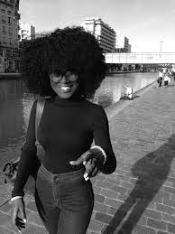 Natural Hair Turtleneck Natural Hair Styles Dark Skin Women Curly Hair Styles
