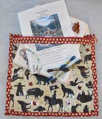 Love coffee and cross stitch pattern a freebie cross stitch pattern was on the agenda, so here it is. Canadiana Project Bag Pbj05 24 99 Usd Charting Creations Unique Counted Cross Stitch Patterns And Kits