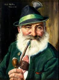 Oil Painting, Portait Of An Old Man, Scott Gordley