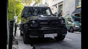 Mercedes Brabus G63 Amg Start Up And Sound Youtube