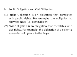 Every person obliged to give something is also obliged to take care of it with the proper diligence of a good father of a family, unless the law or the stipulation of the parties requires. 1 Chapter V Basic Understanding Of The Legal System 1 Legal Community By Defining A Community As A System Of An Orderly Relationship We Then May Define Ppt Download