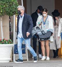 Katharine Mcphee 37 And David Foster 71 Step Out For The First Time With Son Rennie Daily Mail Online