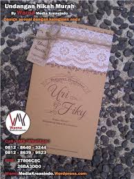  Undangan Nikah Unik Dengan Kertas Kraft Renda Dan Tali Rami Whatsapp 081286403244 Website Warnamediakreas Undangan Undangan Pernikahan Undangan Perkawinan