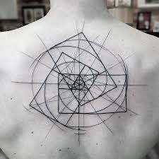 The placement of forearm tattoos is equally gaining popularity in the tattoo world. Geometric Spiral Center Back Piece