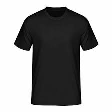 Mereka biasanya sesuai dan pendek. T Shirt Hitam Kosong Kolar Bulat Cotton Shopee Malaysia