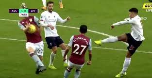 (photo by pa images/sipa usa). Video Liverpool Not Given Penalty For Clear Handball Vs Villa