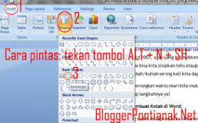 Cara Membuat Kotak Di Microsoft Word 2007 Untuk Pemula