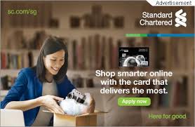 Payment must be made via standard chartered spree credit card. Standard Chartered Singpost Credit Card News Asiaone