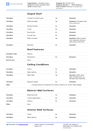 Commercial roof inspections are one of the most important inspections for commercial buildings, and conducting and managing your inspections and inspection reports efficiently can have a big impact on your internal and external outcomes. Roof Inspection Checklist Template Better Than Pdf Form